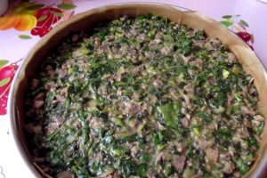 Tort aperitiv cu drob de pui