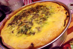 Tort aperitiv cu drob de pui