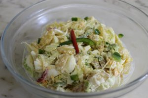 Salata de cartofi cu oua