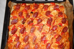 Pizza cu ou sau pizza dupa Paste