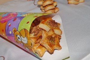 Saratele "Stelute cu nuci si seminte de dovleac"