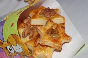 Saratele "Stelute cu nuci si seminte de dovleac"