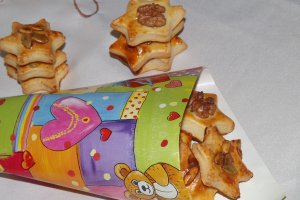 Saratele "Stelute cu nuci si seminte de dovleac"
