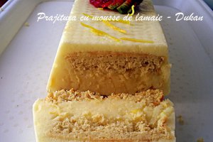 Prajitura cu mousse de lamaie - Dukan