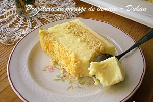 Prajitura cu mousse de lamaie - Dukan