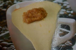 Cornuri pufoase cu mere