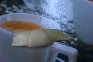 Cornuri pufoase cu mere