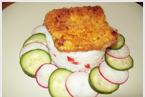 Peste cod pane cu orez