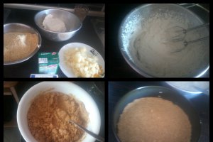 Cheesecake cu ricotta si pere