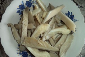Ciuperci Pleurotus prajite
