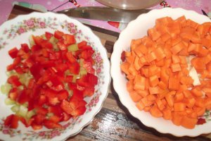 Bors de pulpe de curcan afumate