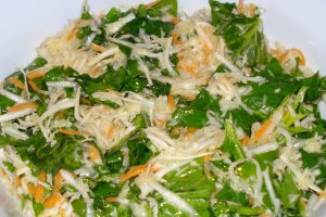 Salata de cruditati cu spanac