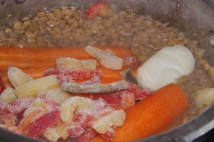 Supa crema de linte
