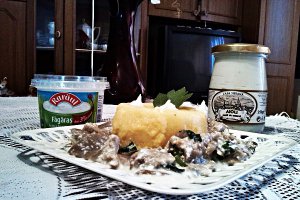 Ciuperci pleurotus cu smantana