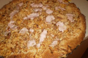 Tarta cu biscuiti,mere si nuca