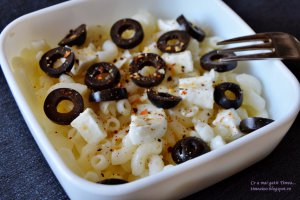 Paste cu mozzarella si masline