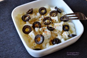 Paste cu mozzarella si masline
