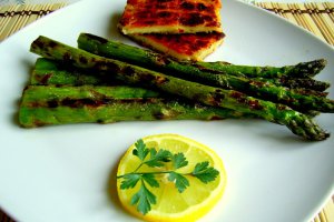 Grilled asparagus - Sparanghel la grill
