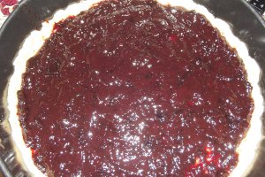 Tarta cu gem de prune