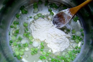Ciorba de salata verde cu zdrente