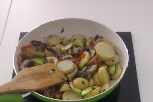 Fritatta cu legume