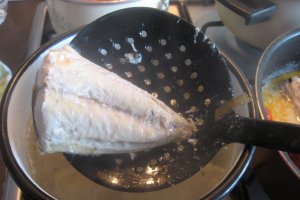 Macrou in lapte de cocos