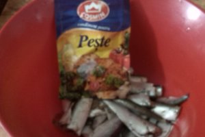 Placinta cu sprot ( peste mic )