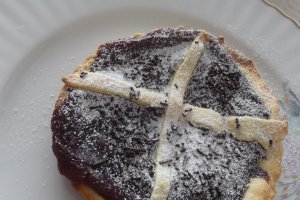 Tarte cu crema de mure