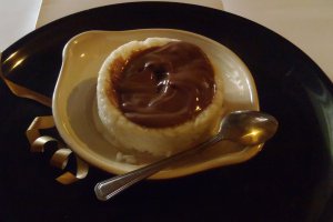 Orez cu lapte si budinca de ciocolata