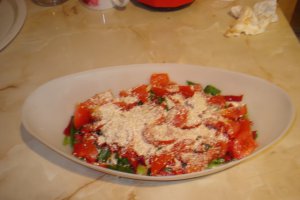 Salata de cruditati cu tarate de ovaz