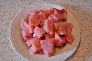 Tocanita de porc cu legume