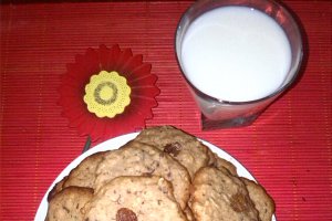 Biscuiti cu fulgi si faina de ovaz
