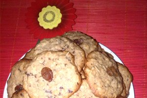 Biscuiti cu fulgi si faina de ovaz