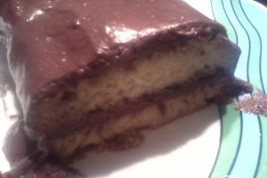 Prajitura cu stafide si crema de ciocolata