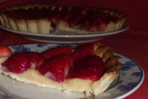 Tarta cu capsuni