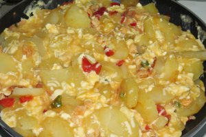 Fritatta cu pui