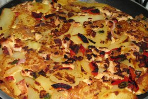 Fritatta cu pui
