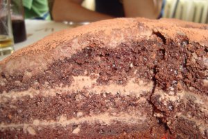 Tort cu crema de mascarpone si ciocolata
