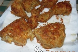 Pulpe de pui, crocante si picante
