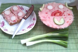 Salata de conopida cu rosii
