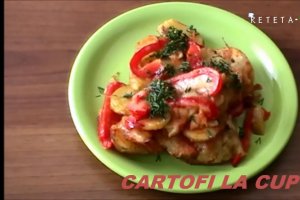 Vezi si reteta video pentru Cartofi la cuptor