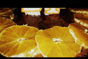 Tort cu mousse de portocale si vanilie