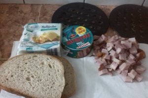 Sandvis cu  '' Ciolan dezosat ''
