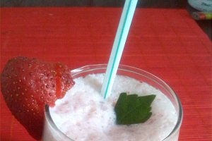 Milkshake cu capsune