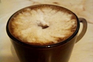 Cafea cu coniac si inghetata
