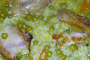 Orez cu pui si legume