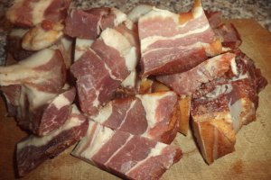 Ciorba de spanac cu afumatura