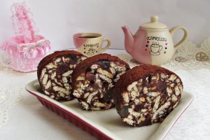 Salam de biscuiti facut in casa, reteta clasica