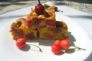 Prajitura cu cirese