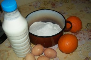 Clatite cu dulceata de mure